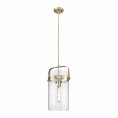 Pilaster - 1 Light Stem Hung Pendant In Industrial Style-17.13 Inches Tall and 9.38 Inches Wide