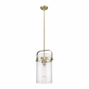 Pilaster - 1 Light Stem Hung Pendant In Industrial Style-17.13 Inches Tall and 9.38 Inches Wide - 1 of 1