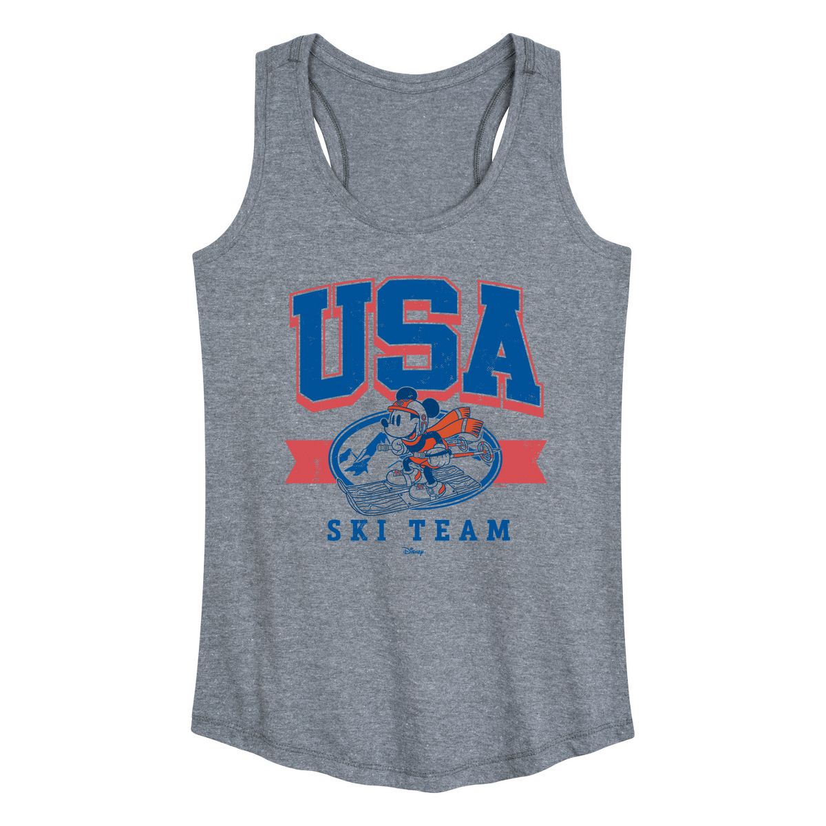 Women's - Disney - USA Ski Team Graphic Racerback Tank