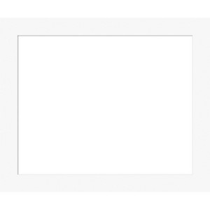 Amanti Art Basic Black Framed Dry Erase Magnetic Board - 1 of 4