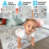 QUOKKA ABC Baby Playmat for Floor - Plush Playmat for Kids - Machine Washable - 3 of 4