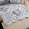 Great Bay Home Floral Patchwork Reversible Furniture Protector - 4 of 4