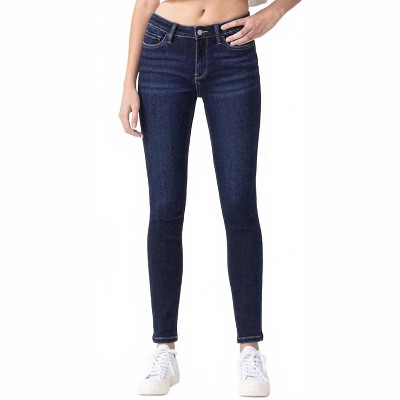 Women's Wo's Bullish Plus Size Mid-rise Ankle Skinny Jean - LOVERVET