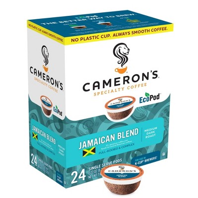 Cameron's Jamaican Blue Mountain Blend Medium Dark Roast Coffee - 24ct