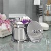 Timeless Stainless Steel Bathroom Vanity Countertop Storage Organizer Canister Jar - Nu Steel - 3 of 4