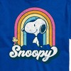 Men's - Peanuts - Snoopy Rainbow Clouds Short Sleeve Graphic T-Shirt - 2 of 4