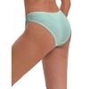INSPIRE CHIC Women's Lace Low Rise Butt-Lifting Ribbed Comfortable Breathable Panties - 2 of 4