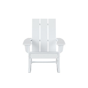 WestinTrends  Modern Adirondack Outdoor Rocking Chair - 1 of 4