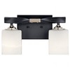 Kichler Lighting Marette 2 - Light Vanity in  Black - 3 of 4