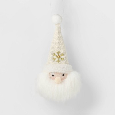 Gnome Santa with White Hat Christmas Tree Ornament - Wondershop™