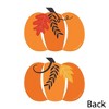 Big Dot of Happiness Fall Pumpkin - Pumpkin Decorations DIY Halloween or Thanksgiving Party Essentials - Set of 20 - 3 of 4