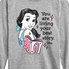 Boys' - Disney - You Are Living Your Best Story Long Sleeve Graphic T-Shirt - 2 of 4