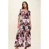 WEST K Women's Jana Short Sleeve Knit Jumpsuit - 4 of 4