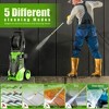 SUGIFT 3000 PSI 2.0 GPM Electric Pressure Washer for Driveways, Patios & Decks – High-Power Outdoor Surface Cleaner, Green - 3 of 4