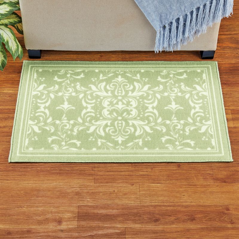 Collections Etc Scroll Medallion Rug, 2 of 6