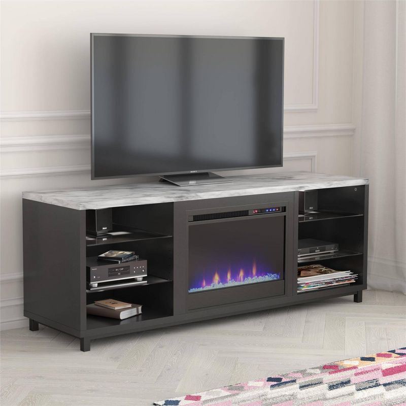 Westchester Fireplace TV Stand for TVs up to 65" - CosmoLiving by Cosmopolitan, 4 of 10