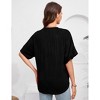 Maternity Tops Women’s Pregnancy Shirts Fall Textured Casual Crew Neck Pregnant Clothes S-2XL - 3 of 4
