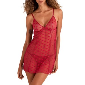 Adore Me Women's Nanette Slip Lingerie - 1 of 4