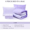 LISM Bedding Sets with Comforter,Sheets,Pillowcase and Sham for Girls - 4 of 4