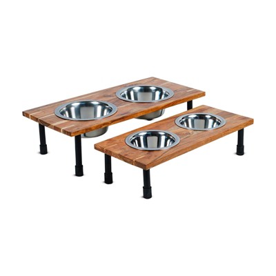 Mela Artisans Pandikona Elevated Pet Feeder - Small