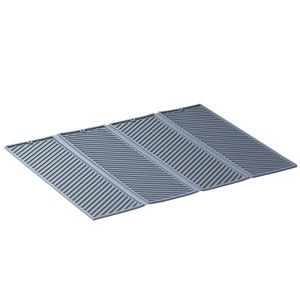 Better Houseware Expandable Silicone Drying Mat in Gray - 1 of 4