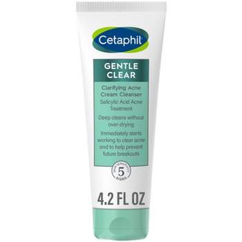 Cetaphil Gentle Clear Clarifying Acne Cream Cleanser - 4.2 fl oz