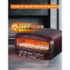 Commercial Chef Indoor Electric Pizza Oven, 1800W Countertop Oven with 0.7 cu. ft. Capacity - 4 of 4
