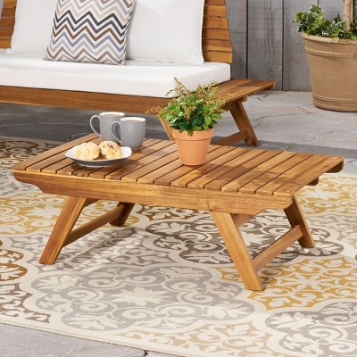 MOEPISY Coffee Table Teak