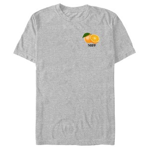 Men's NEFF Small Orange Fruit Logo T-Shirt - 1 of 4