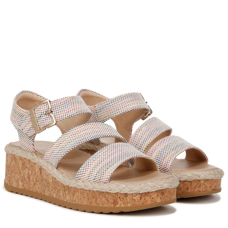 Dr. Scholl's Womens Ellie Ankle Strap Wedge Sandal, 2 of 10