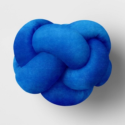 Shaped Knot Pillow Cobalt - Room Essentials™