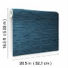 RoomMates Grasscloth Blue Peel & Stick Wallpaper - image 4 of 4