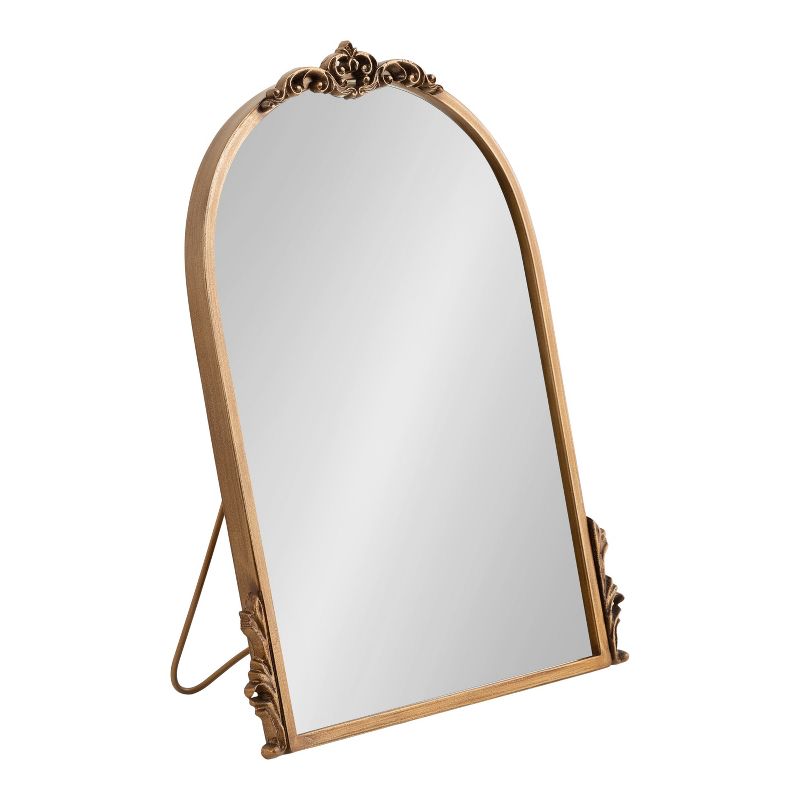 Kate & Laurel All Things Decor Myrcelle Arched Wall Mirror with Shelf , 1 of 11