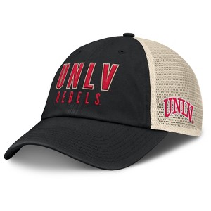 NCAA UNLV Rebels Unstructured Snapback Baseball Hat: Cotton, One Size, Tagless Design - 1 of 4