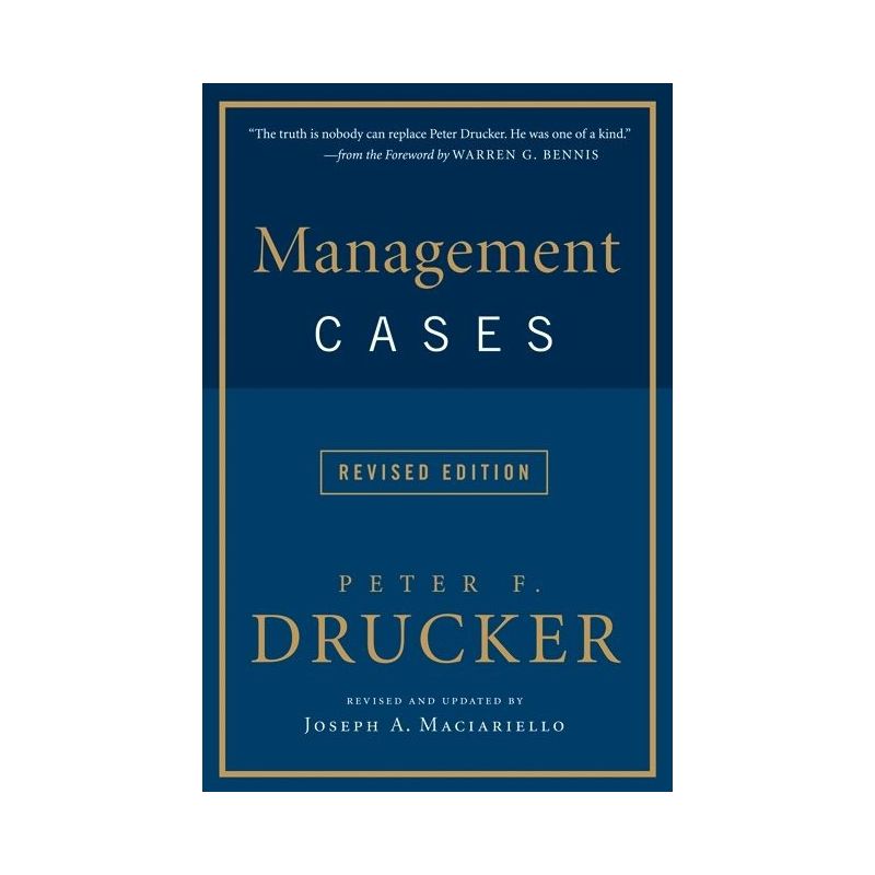 Management Cases - by  Peter F Drucker (Paperback), 1 of 2