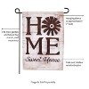 Evergreen Flag Windmill Home Sweet Home Garden Linen Flag - 4 of 4