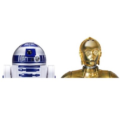 OFFICIAL STAR WARS R2D2 C3P0 SET OF TWO GLASSES TUMBLERS NEW IN GIFT BOX 
