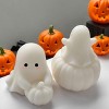 JDICTION Halloween Ghost & Pumpkin Silicone Molds - 2PCS Candle/Resin Molds for Party Decor - 3 of 4
