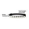 Allegra K Women Shoe Strap Belt Band with Pearls Elastic Shoe Strap 2 Pairs - 3 of 4