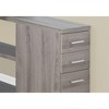 PAGED Simple Modern Wooden Computer Desk, L Shaped Home Office Desk with 3 Storage Drawers, 2 Open Shelves for Office, Study - 2 of 4