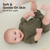 KeaBabies 2pk Soothe Fitted Crib Sheets Neutral, Organic Baby Crib Sheets, Fits Standard Nursery Baby Mattress - 4 of 4