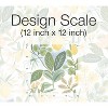 Rifle Paper Co. Amalfi Peel and Stick Wallpaper Soft White: Repositionable Vinyl, Floral Botanical, 28 Sq Ft Coverage - 4 of 4