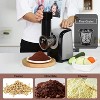 Homdox 150W Electric Cheese Grater Slicer Shredder, Professional Kitchen Chopper Salad Maker, One-Touch Control + 5 Free Attachments - 4 of 4