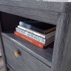 GlasFlength Nightstands Accent Nightstand Bedside Table Nightstand End Tables Nightstands with Drawer for Bedroom, Blue, 22.84"*17.24"*27.44" - 4 of 4