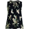 Lands' End Women's Linen Blend Notch Neck Swing Tank Top - 2 of 4