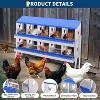 Acekool Chicken Nesting Box Rollaway Egg Collection 6 Compartment, - 3 of 4