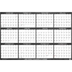 Planning at a glance 24x36 SwiftGlimpse 2020 Dry Erase Wall Calendar Planner 