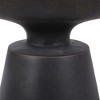 Maggift Patio End Tables Accent Side End Table for Outdoor and Indoor, Garden, Backyard Use, Special Design, Brown, 17.75"*17.75"*20.5" - 2 of 4