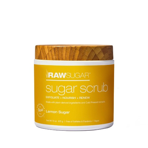 Raw Sugar Sugar Scrub Lemon Sugar - 15oz - image 1 of 4