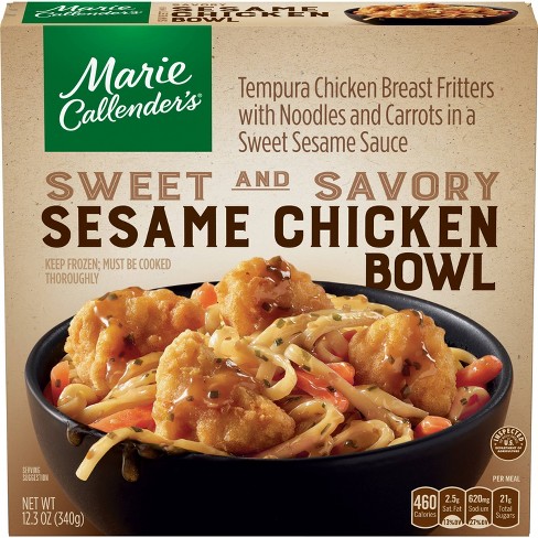 Marie Callender S Frozen Sesame Chicken Bowl 12 3oz Target